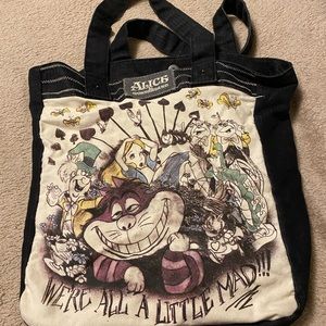 Alice in Wonderland tote bag